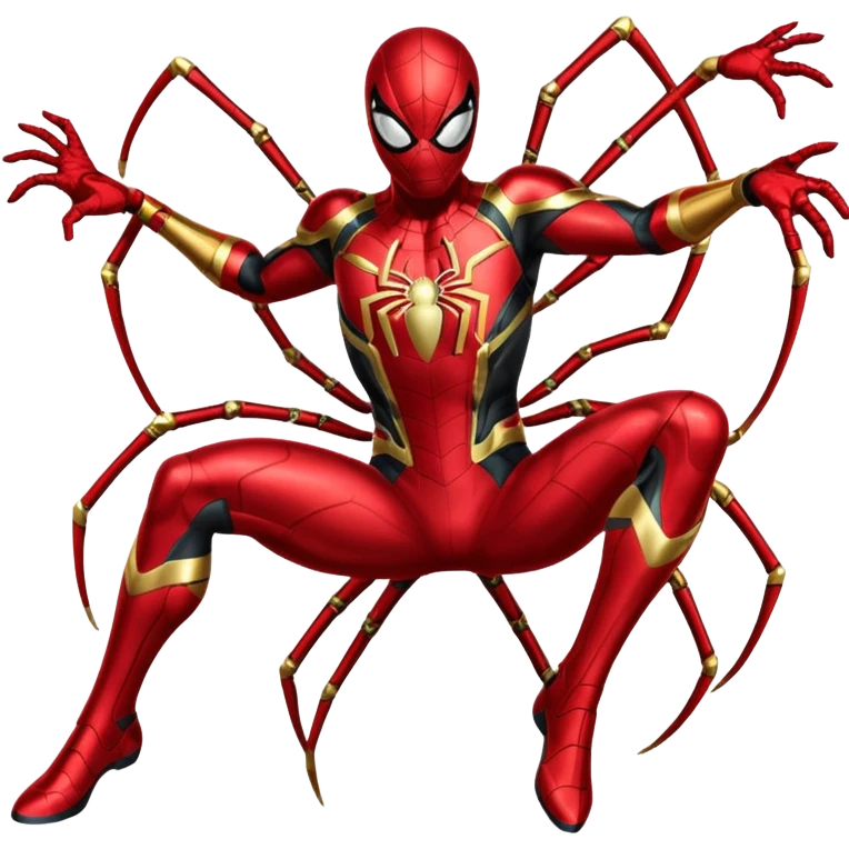 Make iron Spider-Man  emoji