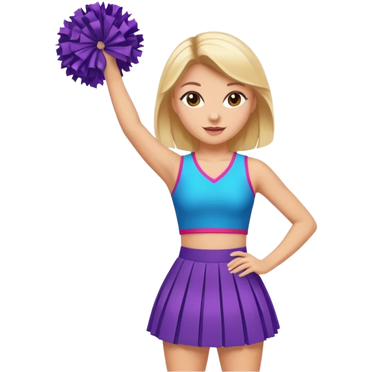 cheer leadẻ dress emoji