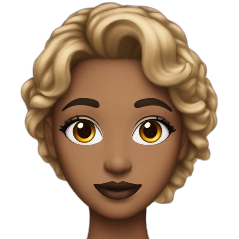 Morgane makeup emoji