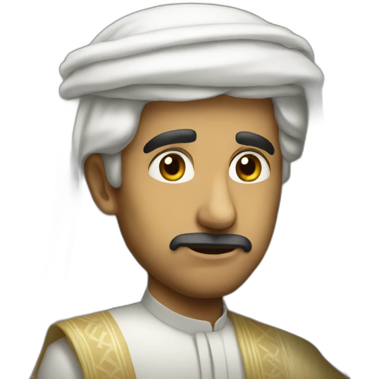 Poor saudi emoji
