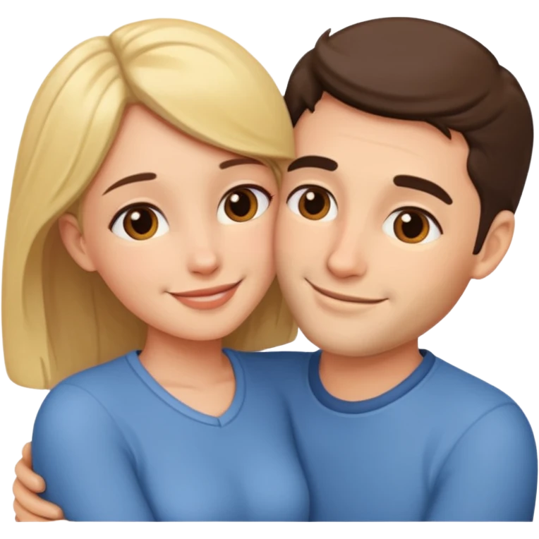 Deep hug emoji