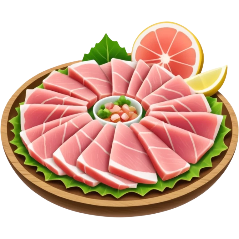 light pink sashimi  emoji