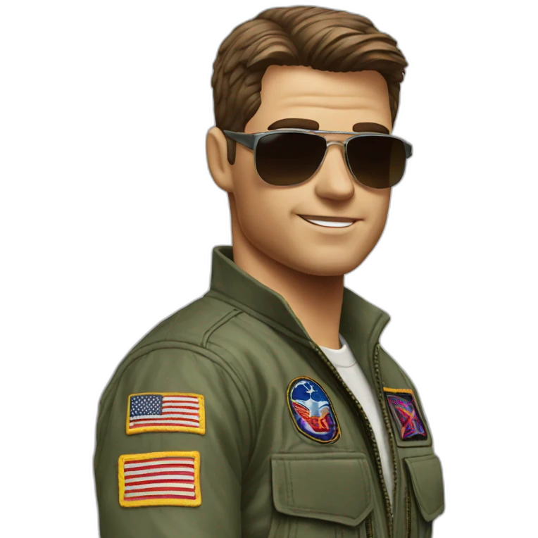 Top gun emoji