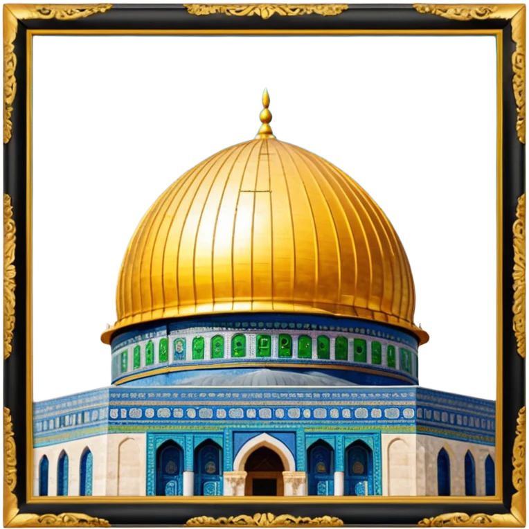 Dome of the rock, Palestine emoji