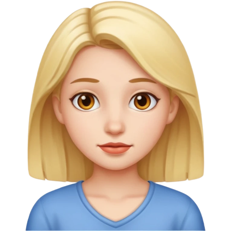 Kız karakter emoji