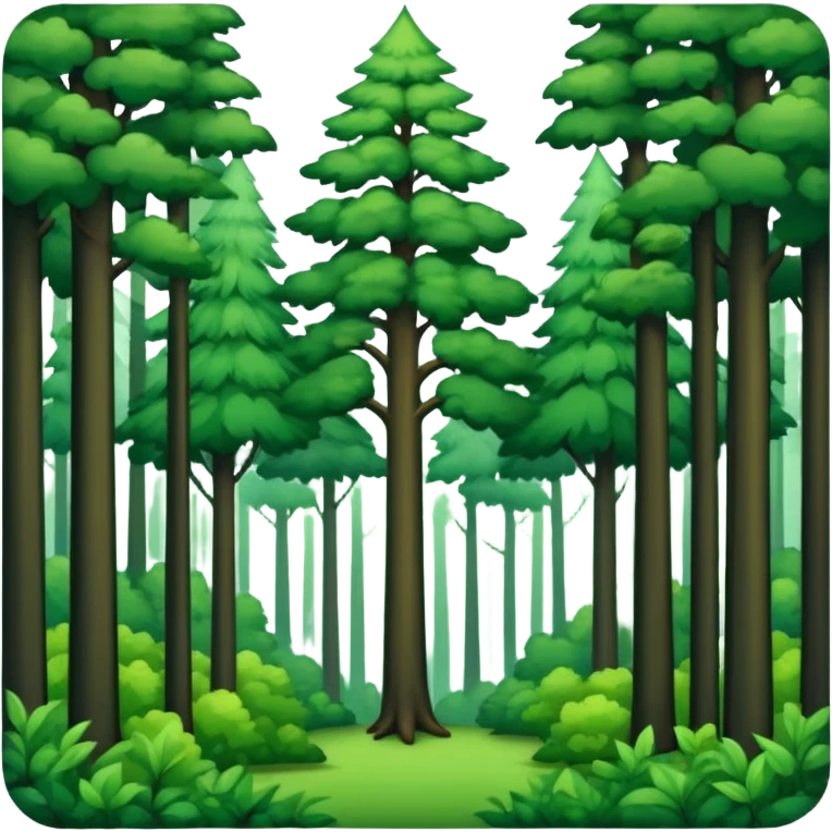 frame forest style emoji