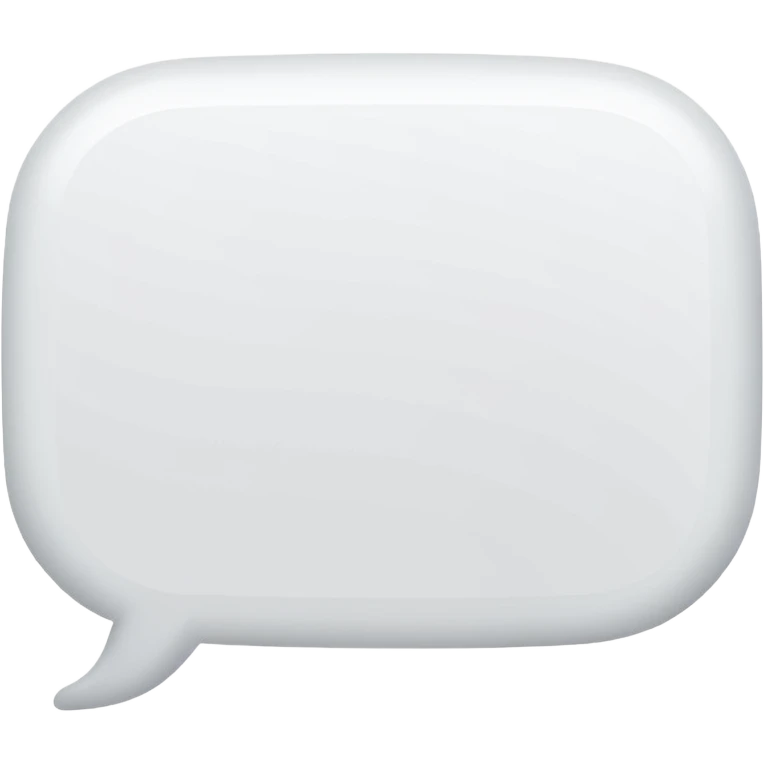 speech bubble emoji