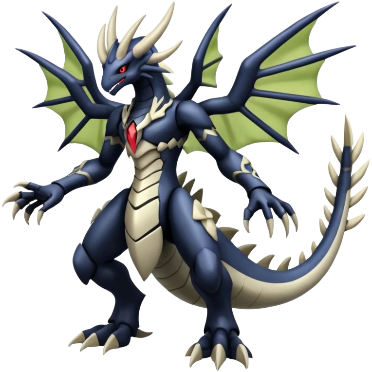 Zygarde-Dialga-Palkia-Giratina-Darkrai-fusion, full body emoji