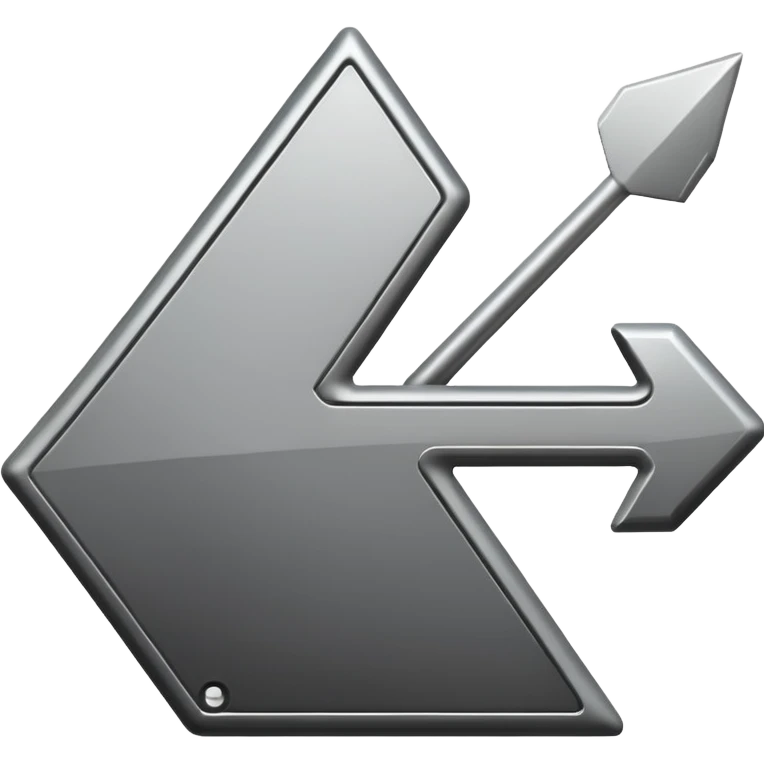 the classic fast forward emoji ⏩  in black and white emoji