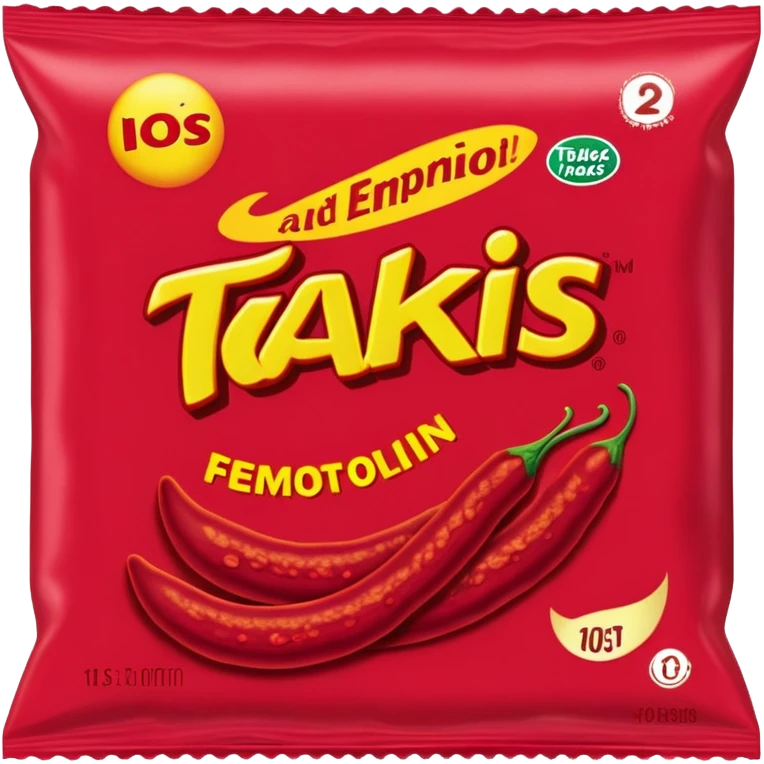 hot takis pack emoji