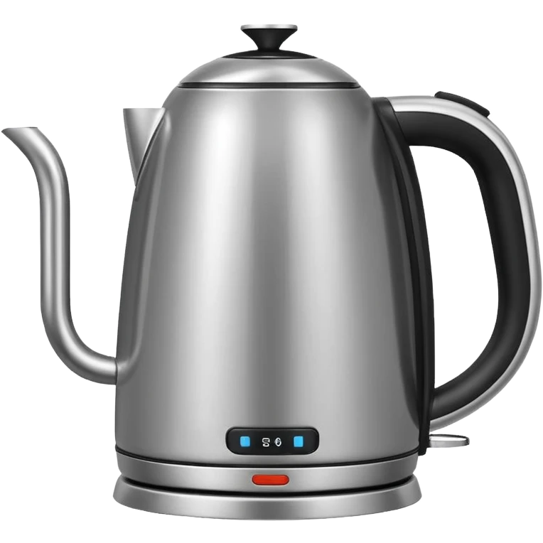 electric kettle, metallic, compatible with default apple emojis emoji