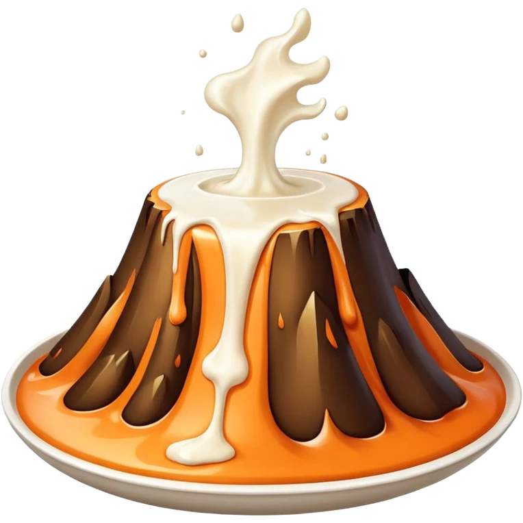 🥛 🌋 emoji
