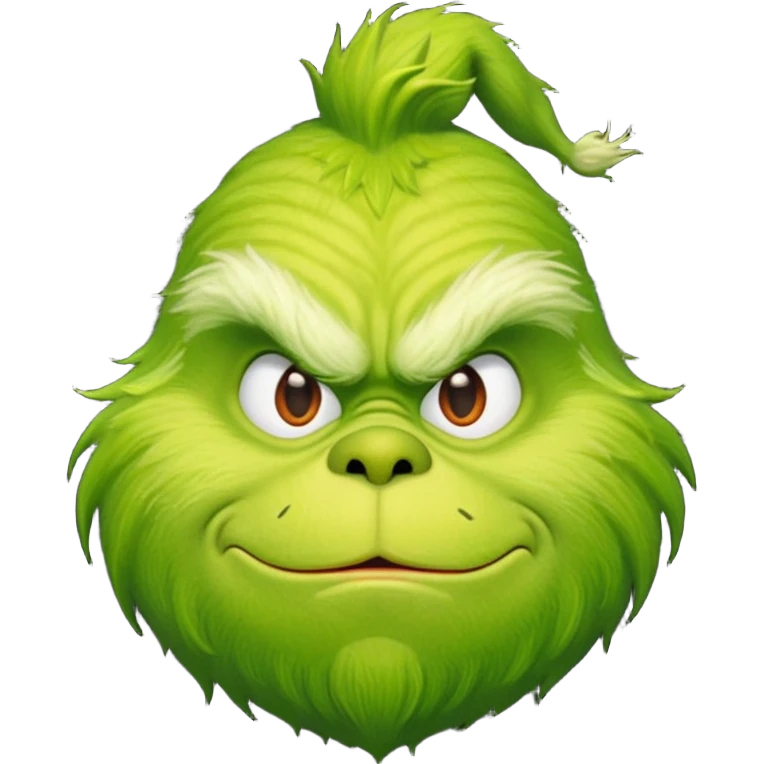 The grinch emoji