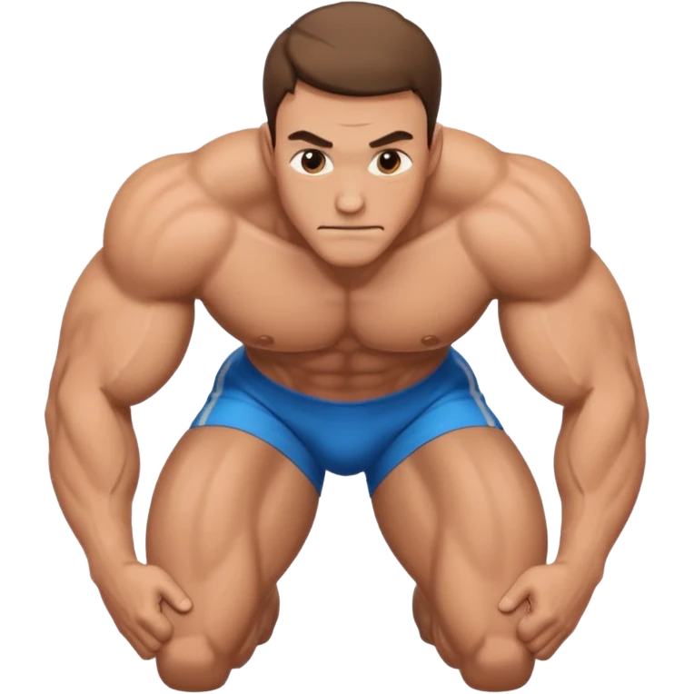 Man bent over emoji