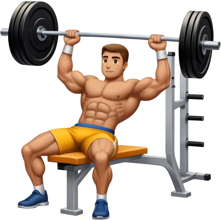 lying-down BenchPress emoji