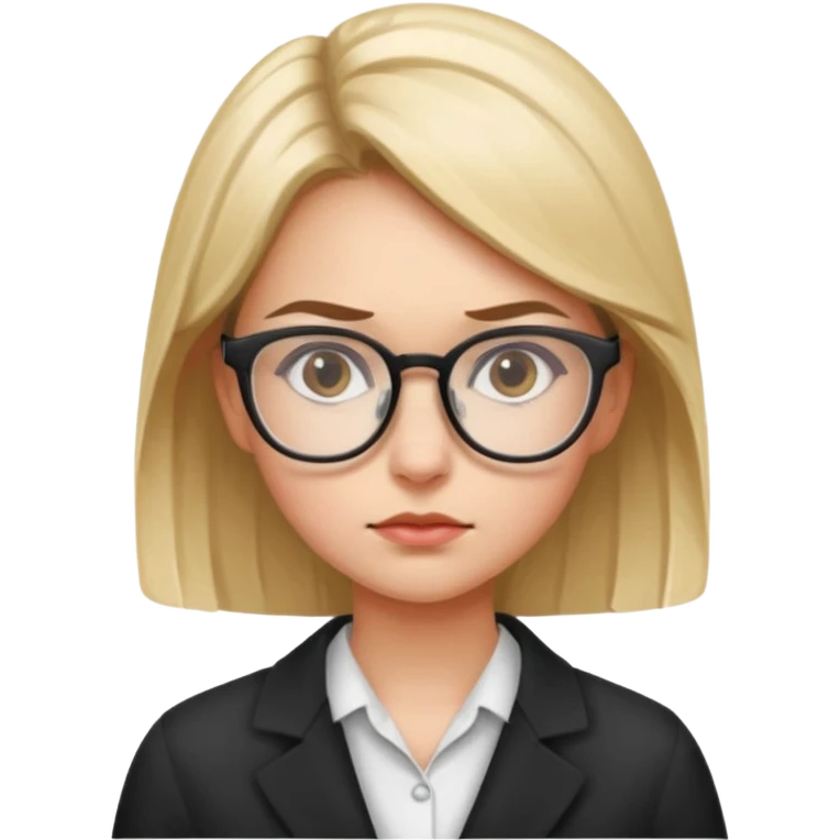 Girl who is trading options emoji