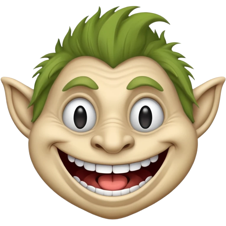 Troll face emoji