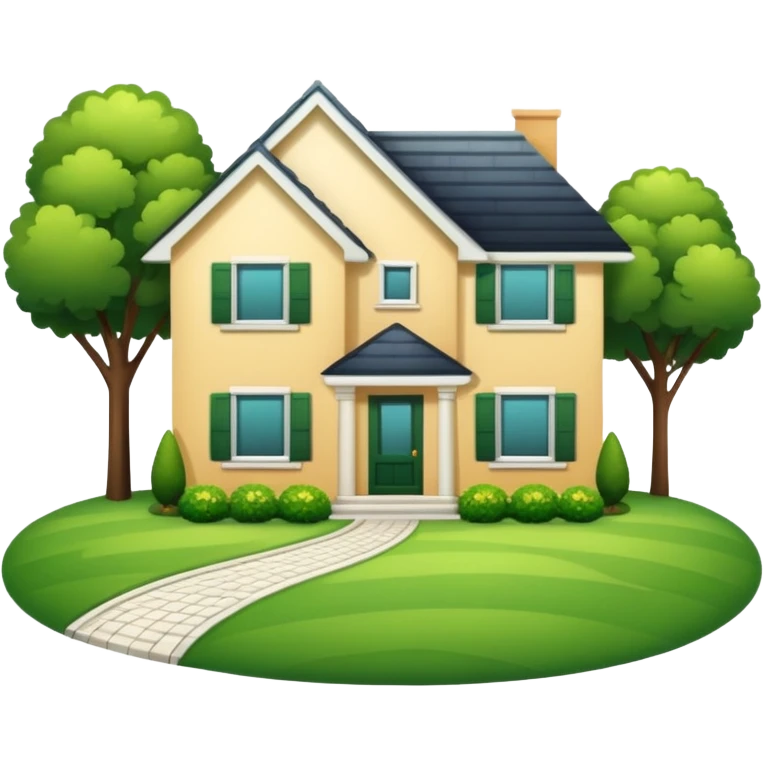 nice house emoji