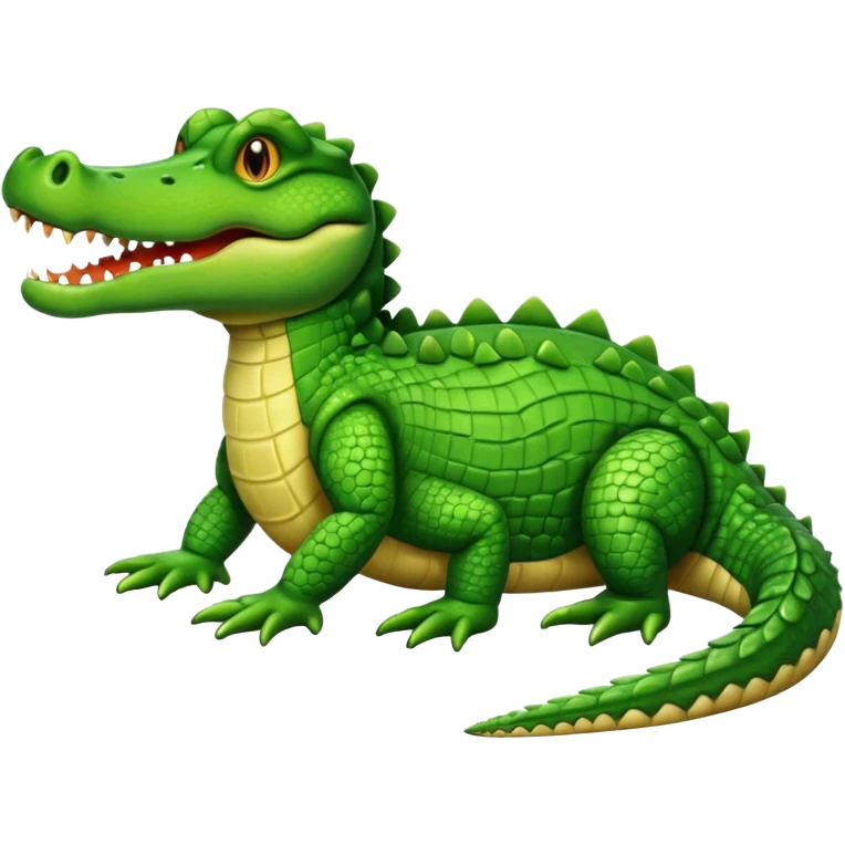 crocodile body shape emoji