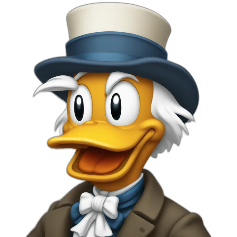 Scrooge McDuck emoji