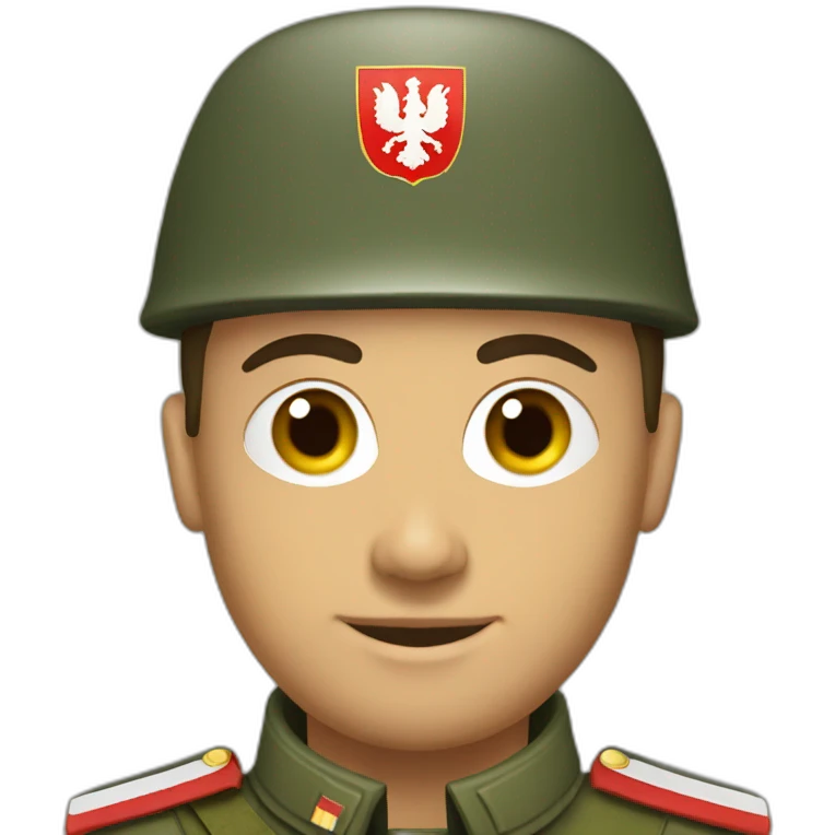 Serbian solider emoji