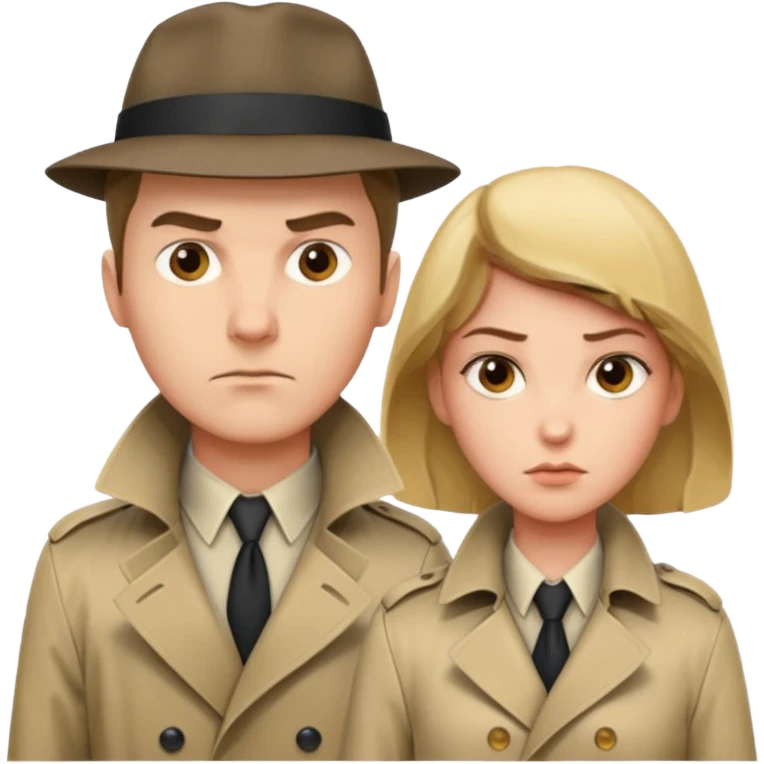 show they're detectives please  emoji