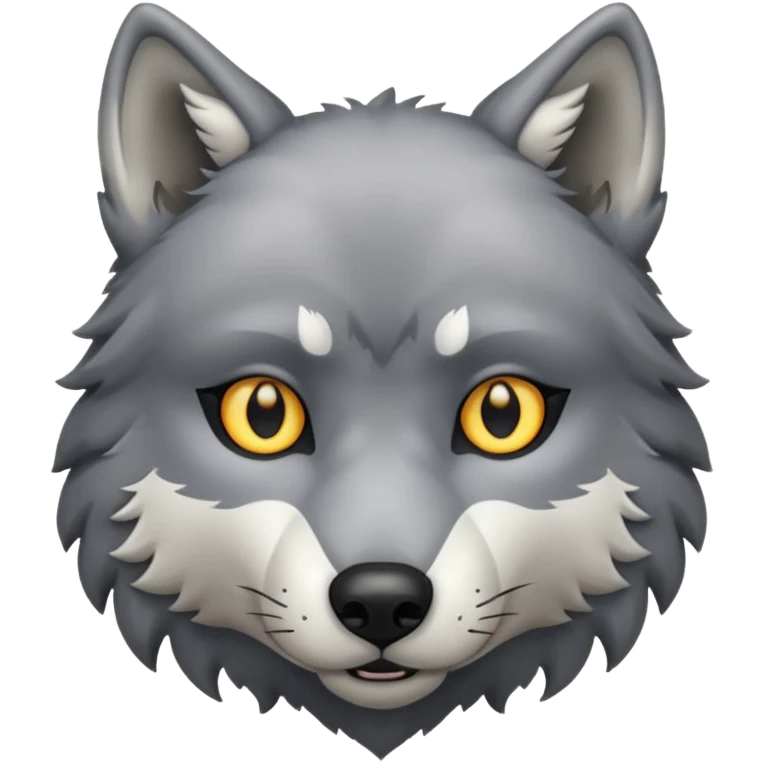 wolf full body emoji