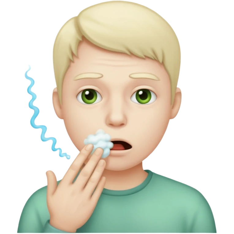 nieświerzy oddech emoji