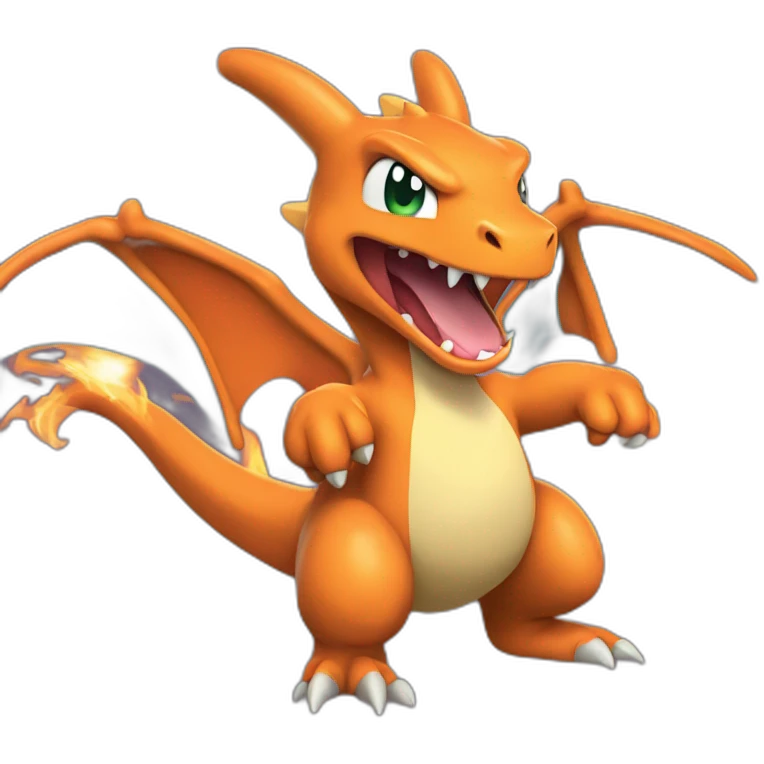 astonished charizard emoji