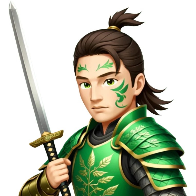 Emerald Samurai emoji