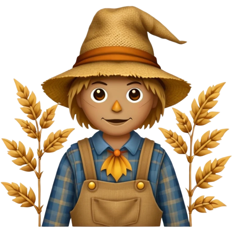scarecrow emoji