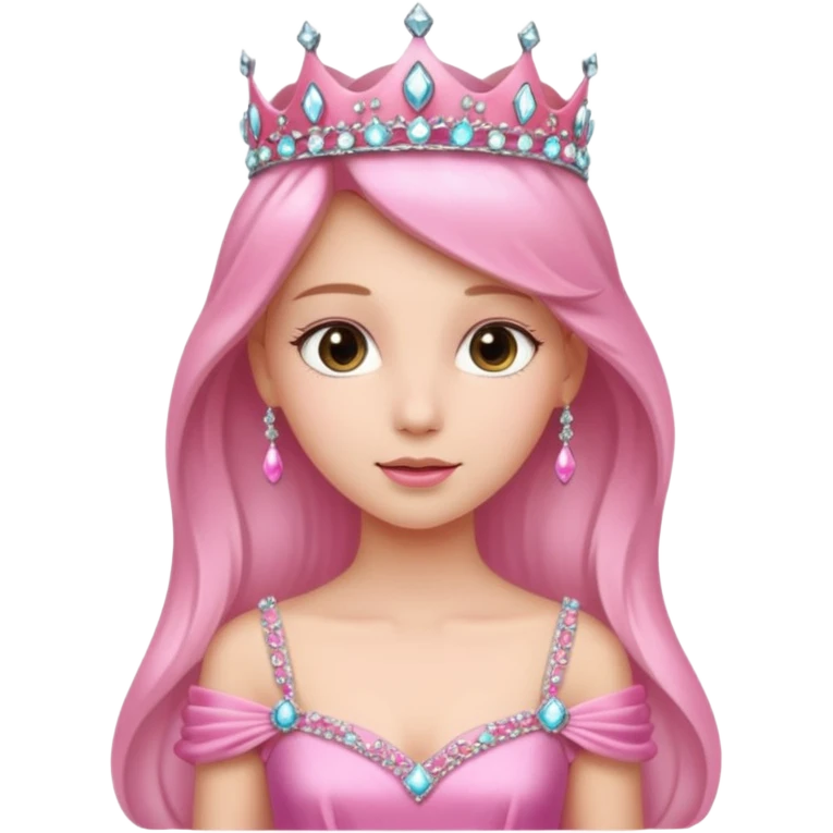 pink princess things emoji