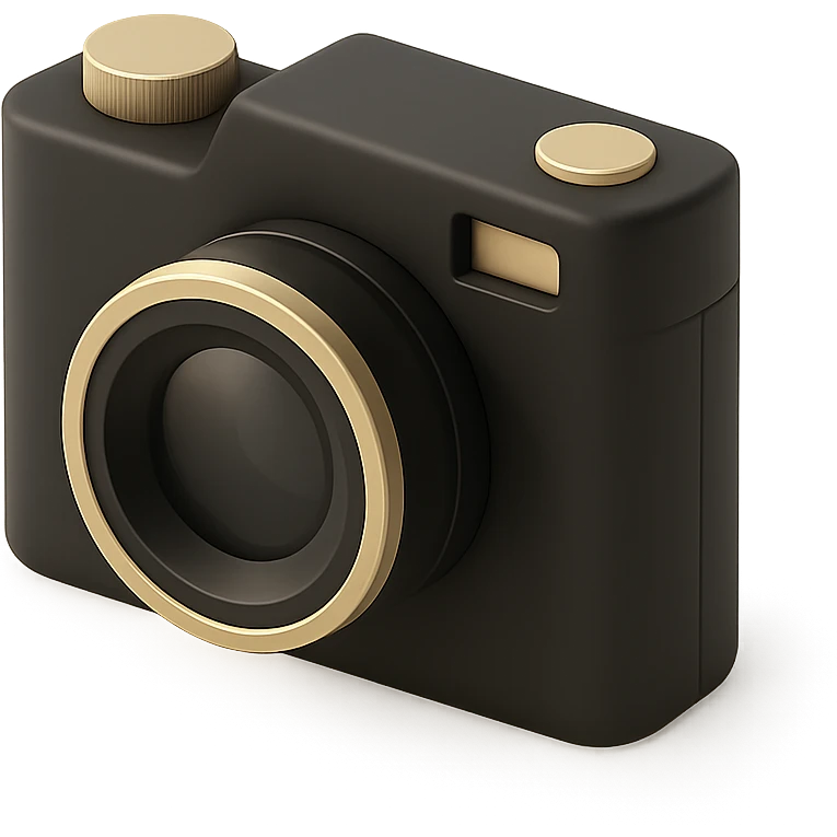 black camera emoji