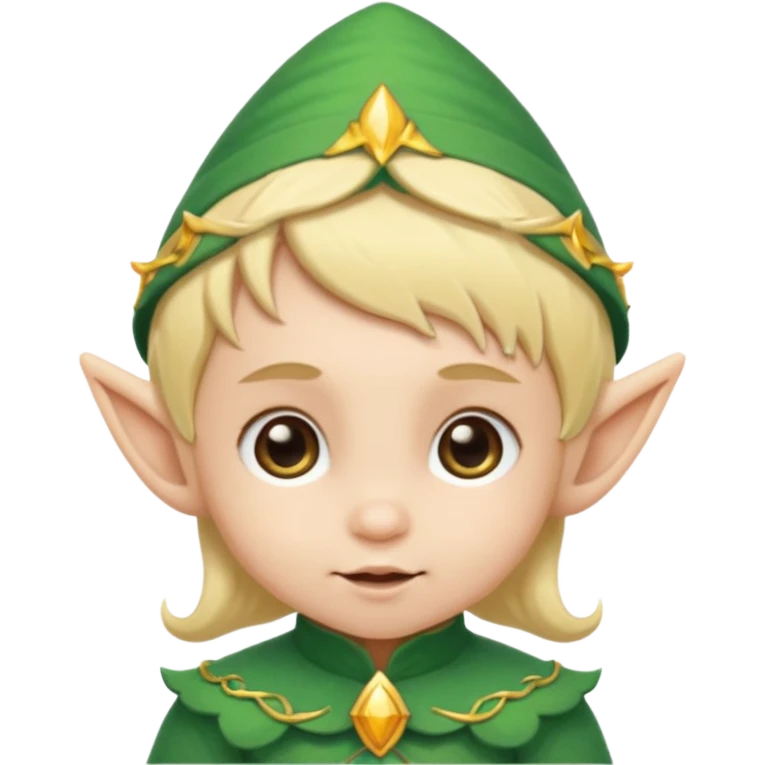 baby elf blonde hair emoji