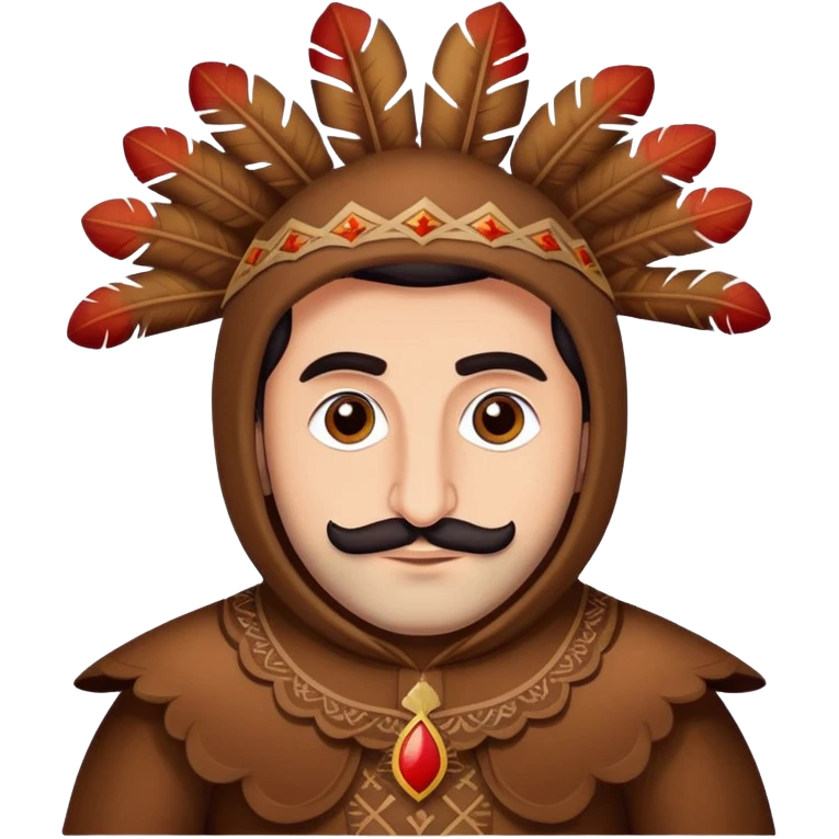 армянин в костюме индюка emoji