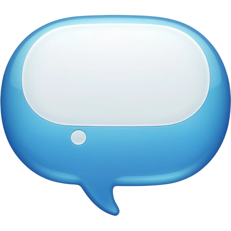 conversation bubble emoji