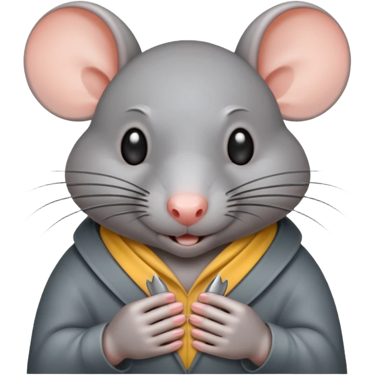 Rat with nails  emoji