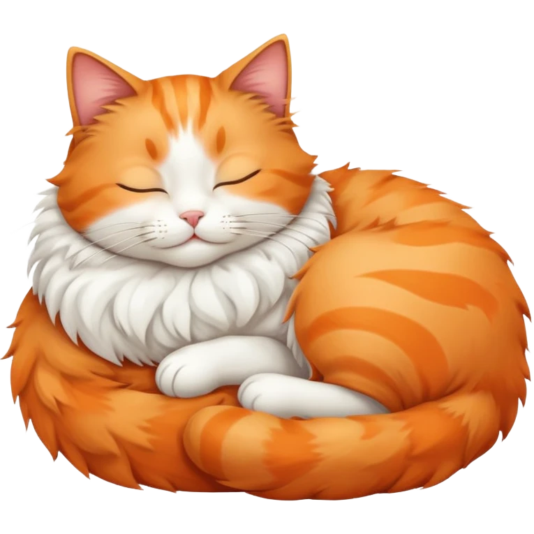 Cat sleep emoji