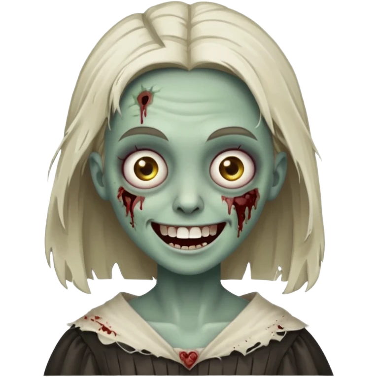 graduating zombie emoji