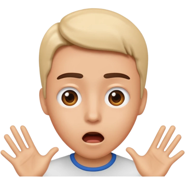Speed shocked emoji