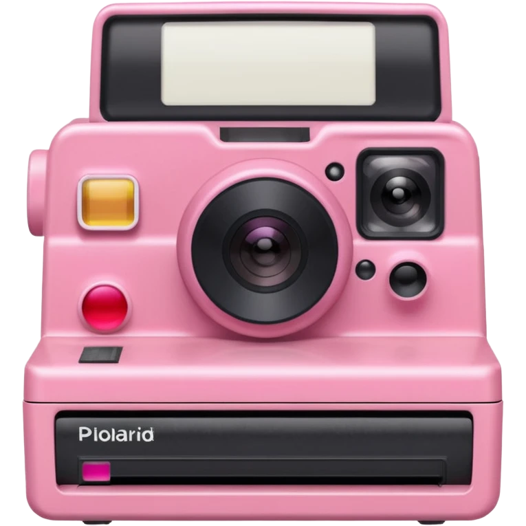 pink polaroid photo emoji