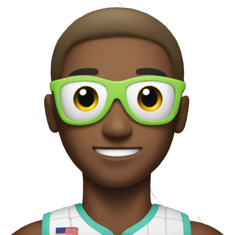 Beach volleyball player emoji
