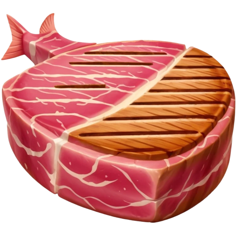 Tuna steak emoji