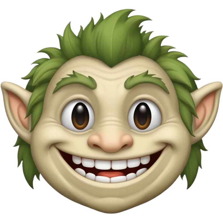 Troll face emoji