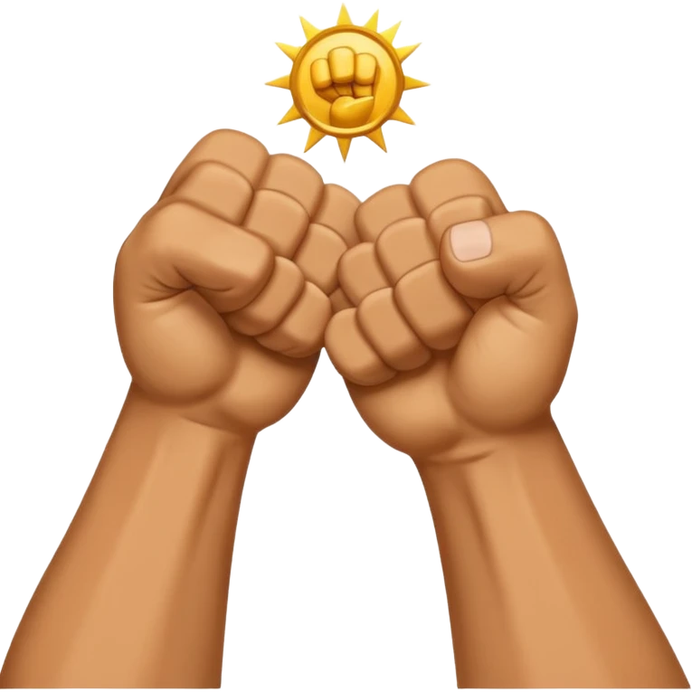 👊🫳 emoji
