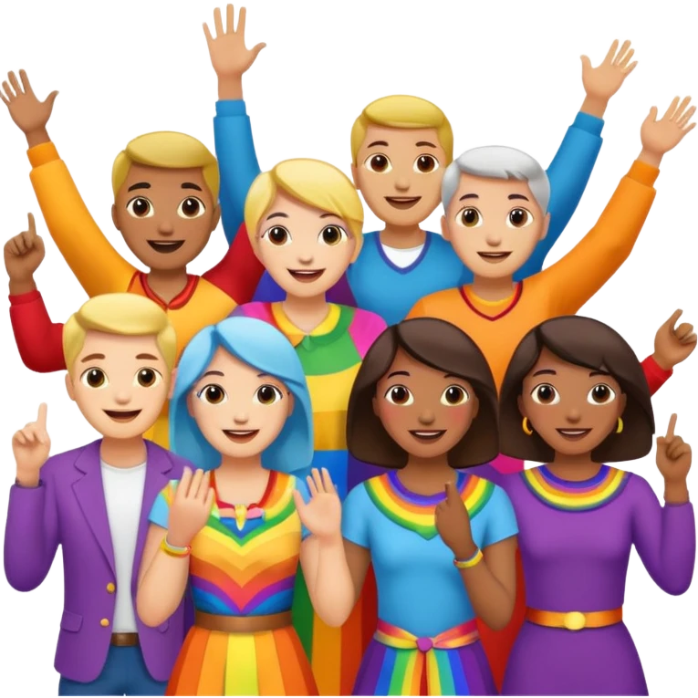 pride charcters emoji