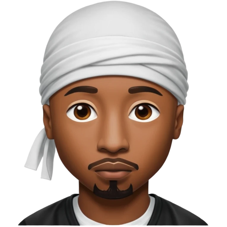 2Pac only face and durage emoji