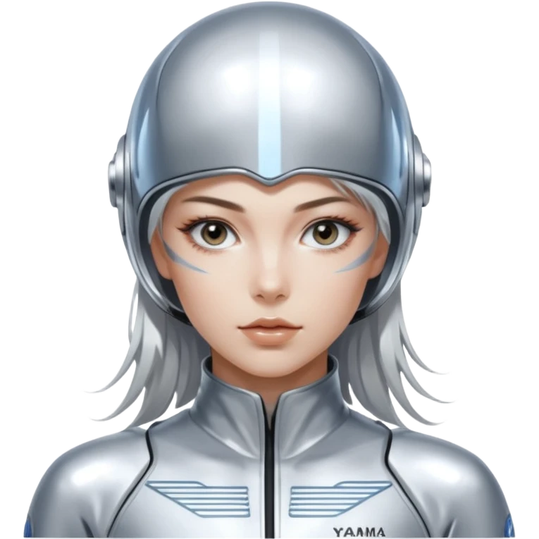Russian sport glory silver sorayama emoji