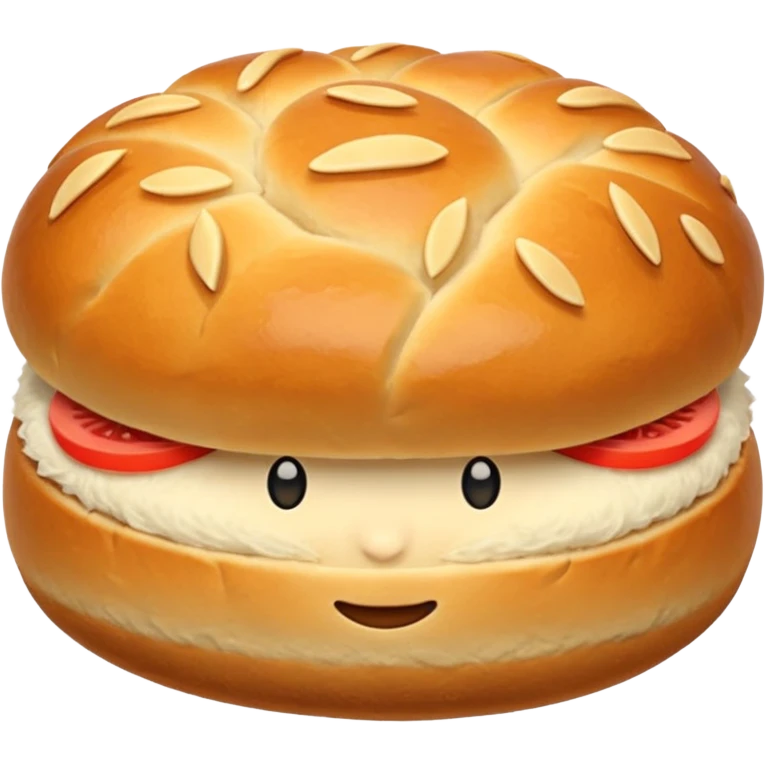 bread roll emoji