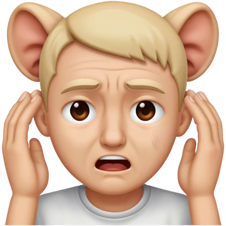 Ears hurt emoji
